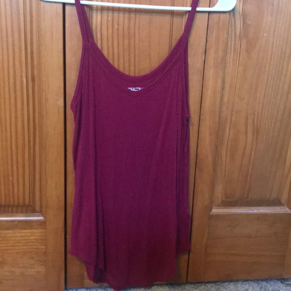 Purple tank